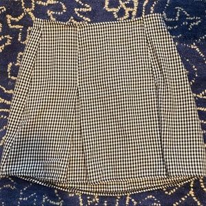 Brandy Melville Gingham Skirt